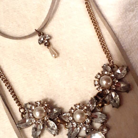 Necklace Layered Suede Charms, Beads Modern Long Length Bohemian Gyspy Elegant - Picture 4 of 11